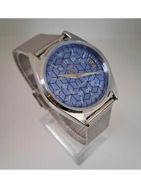 Vintage Men's Seiko 5 Automatic Blue Wath RARE